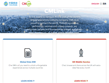Tablet Screenshot of cmlink.com